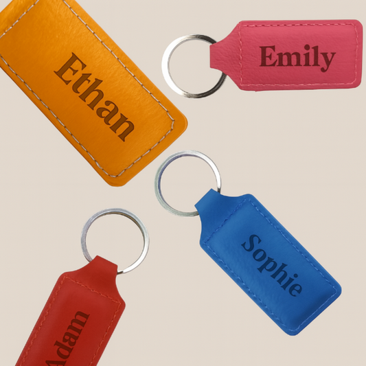 Personalised Schoolbag Keyring