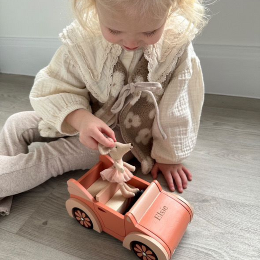 Personalised Engraved Doll's House Car