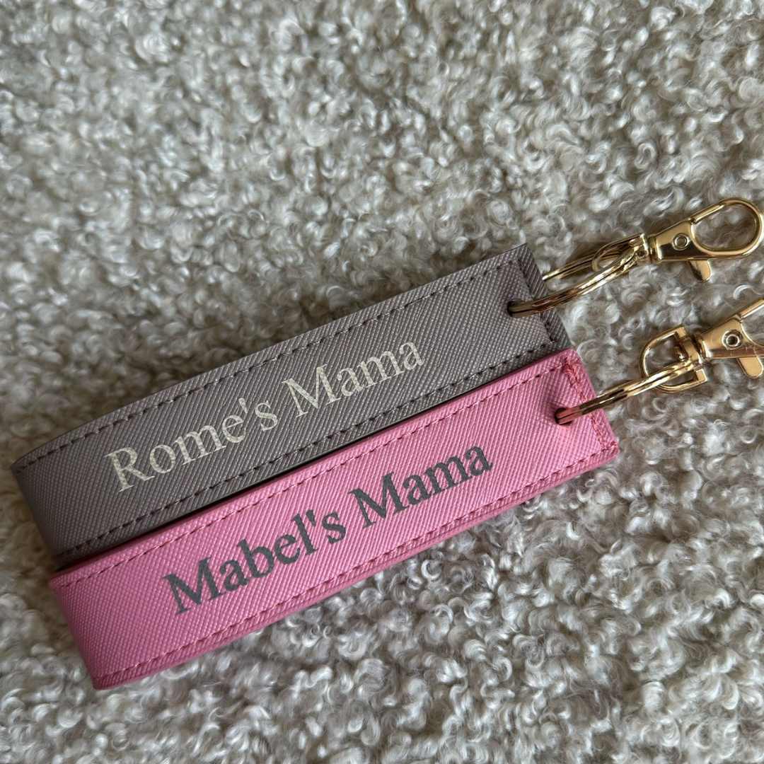 Personalised Engraved Wristlet Keyring